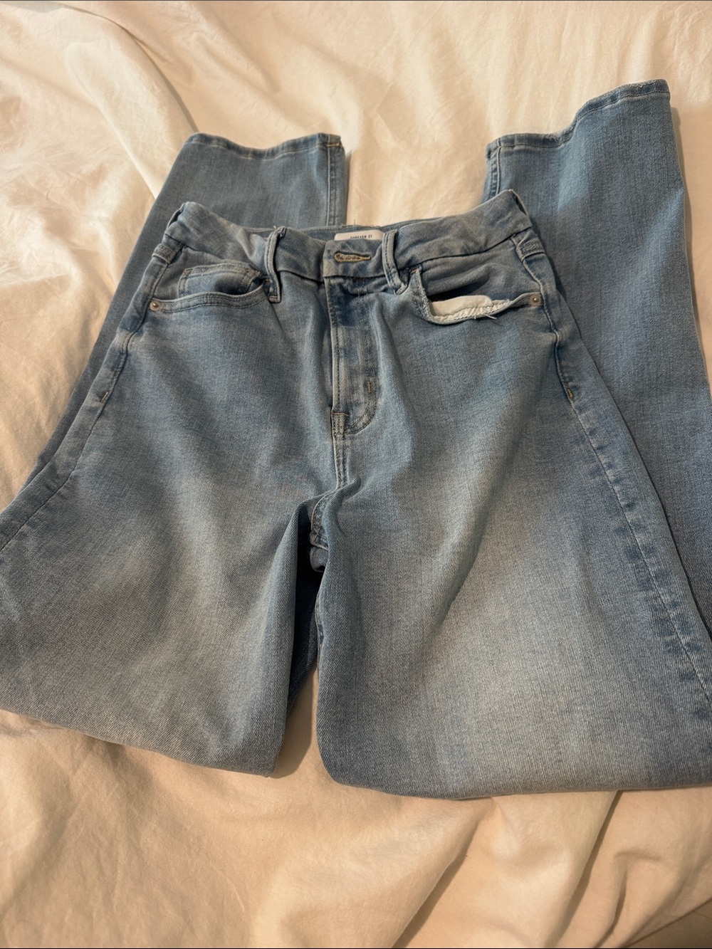 Forever 21 Light Blue Jeans